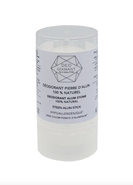 100% VEGAN! Deodorant - "Deo Diamant Pierre d'Alun" 120 G