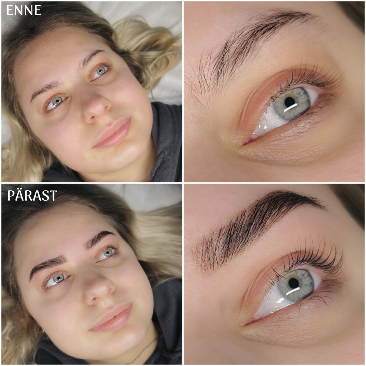 Klassikaline kulmuhooldus Tartus, lash lift tartus